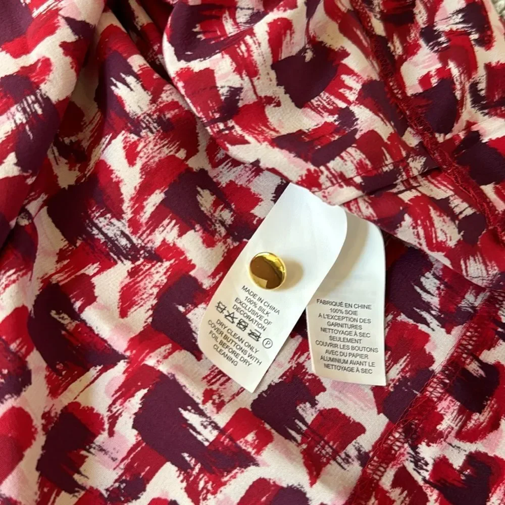 Kate Spade New York 100% Silk Shift Dress | Large